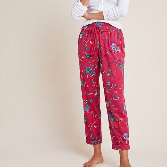 Anthropologie Other - NWT anthropologie cameron sleep pants rose pockets